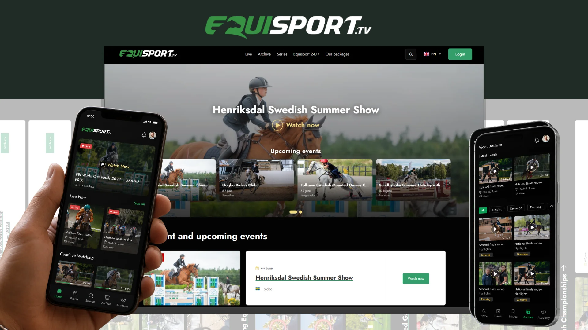 Equisport TV | Webbunderhåll