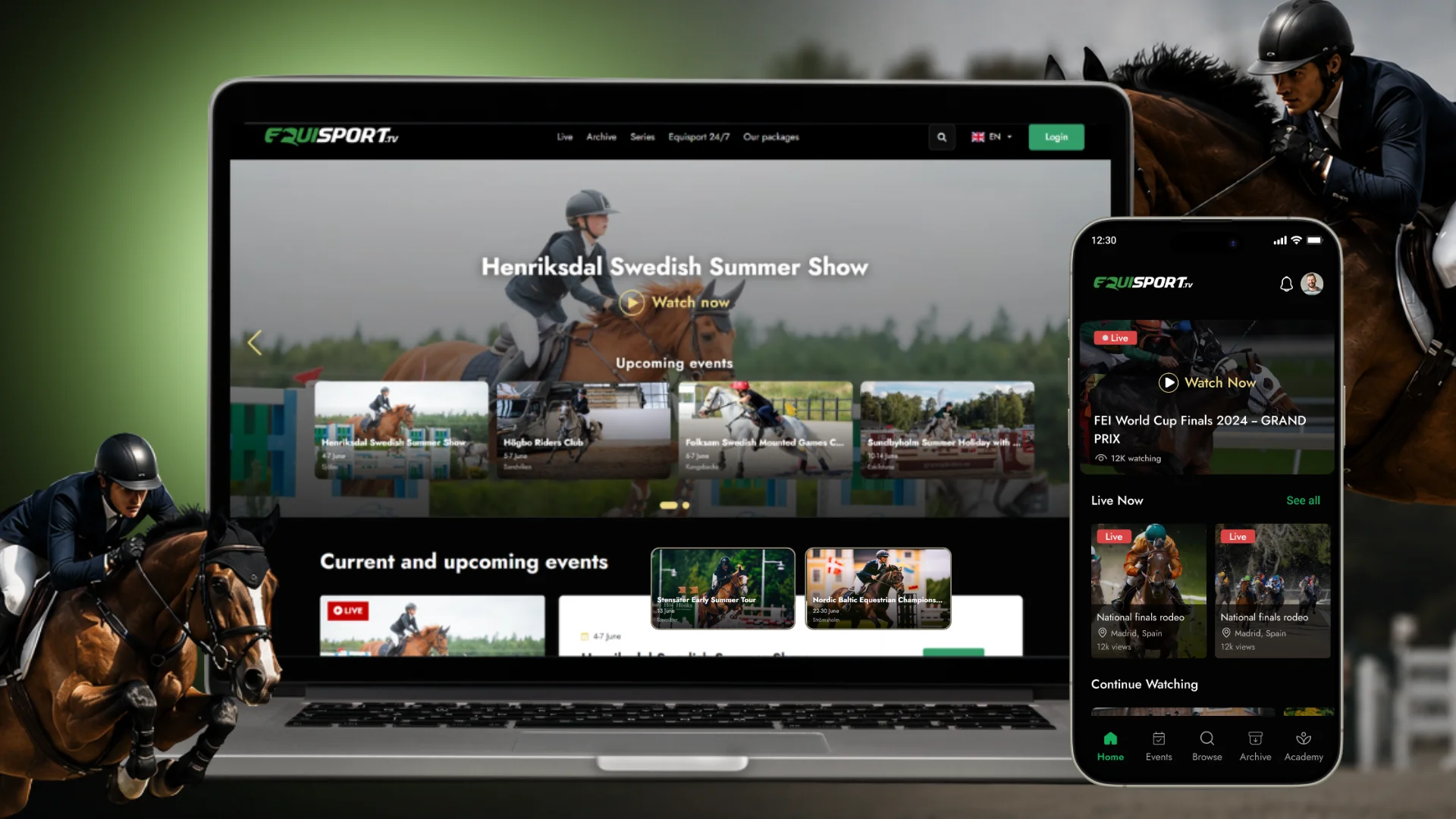 Equisport TV | Webbunderhåll