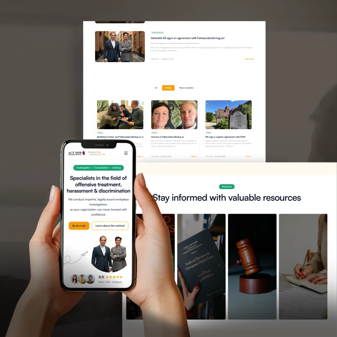 Fact Investigation | Konsultplattform