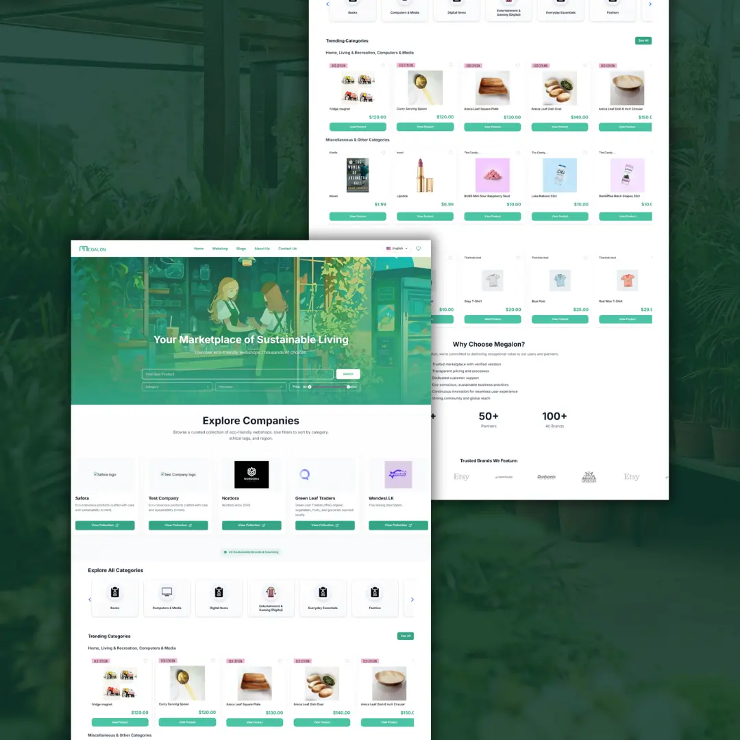 Megalon | Web App