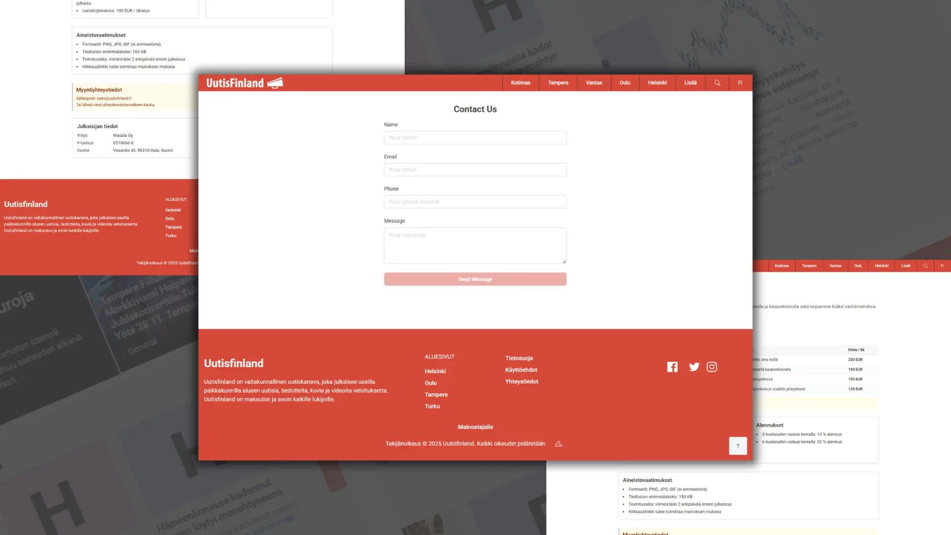 NewsFinland | Web App