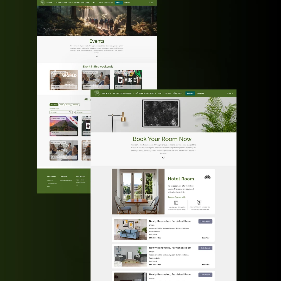 Norrkallan | Web App