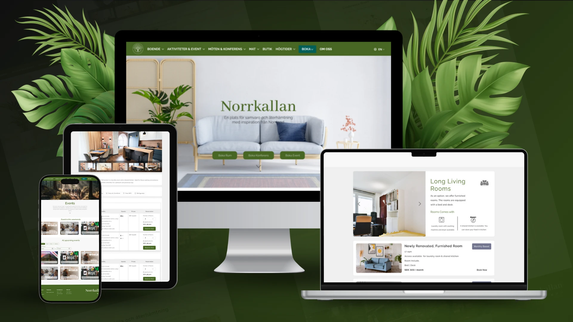 Norrkallan | Webbapp