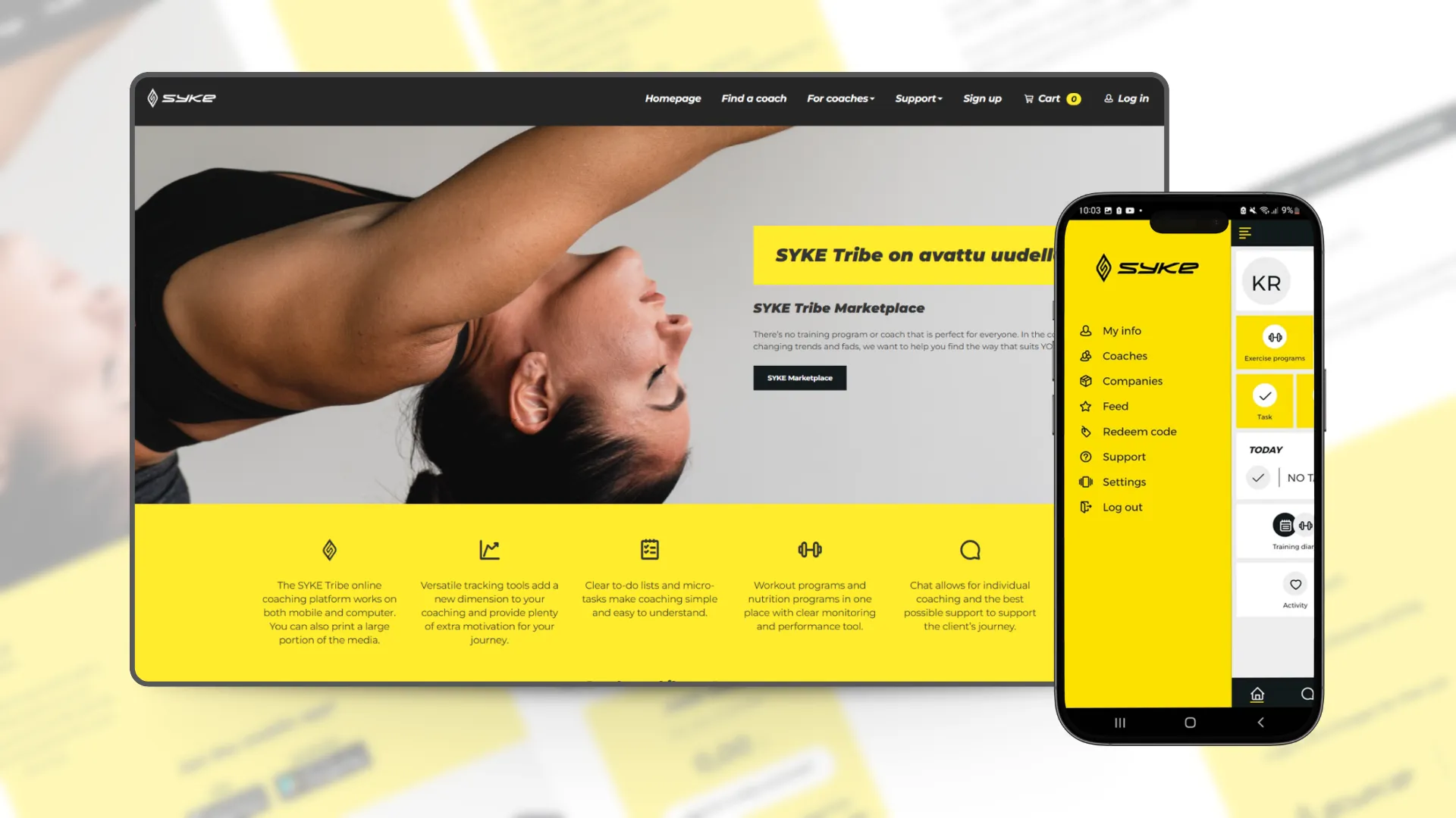 SykeTribe | Webbapp