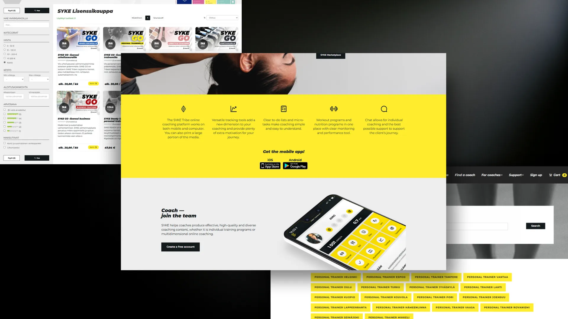 SykeTribe | Webbapp