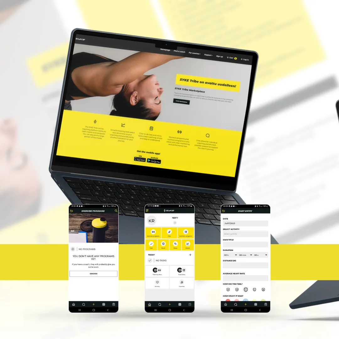 SykeTribe | Webbapp