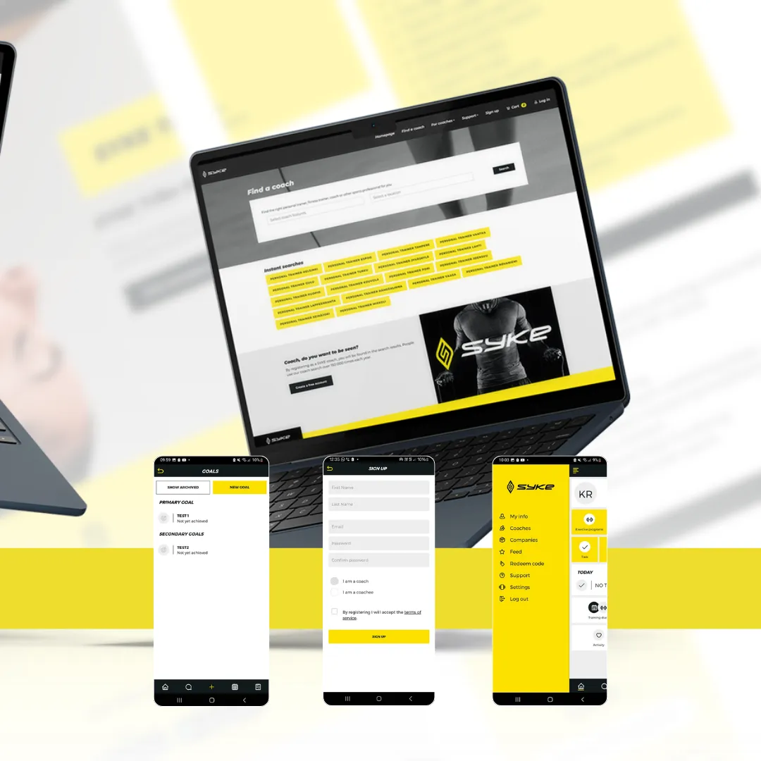 SykeTribe | Webbapp