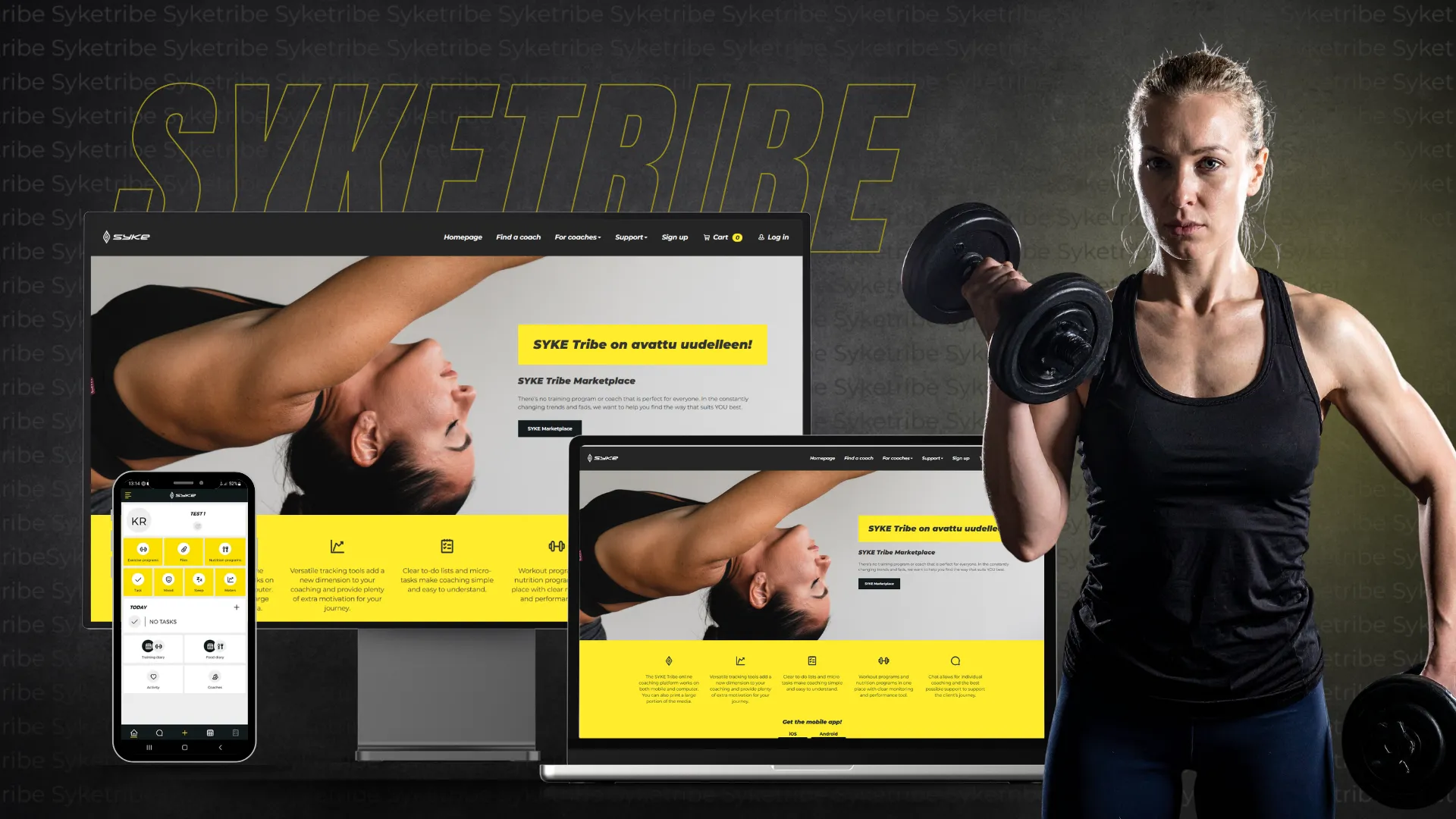 SykeTribe | Webbapp